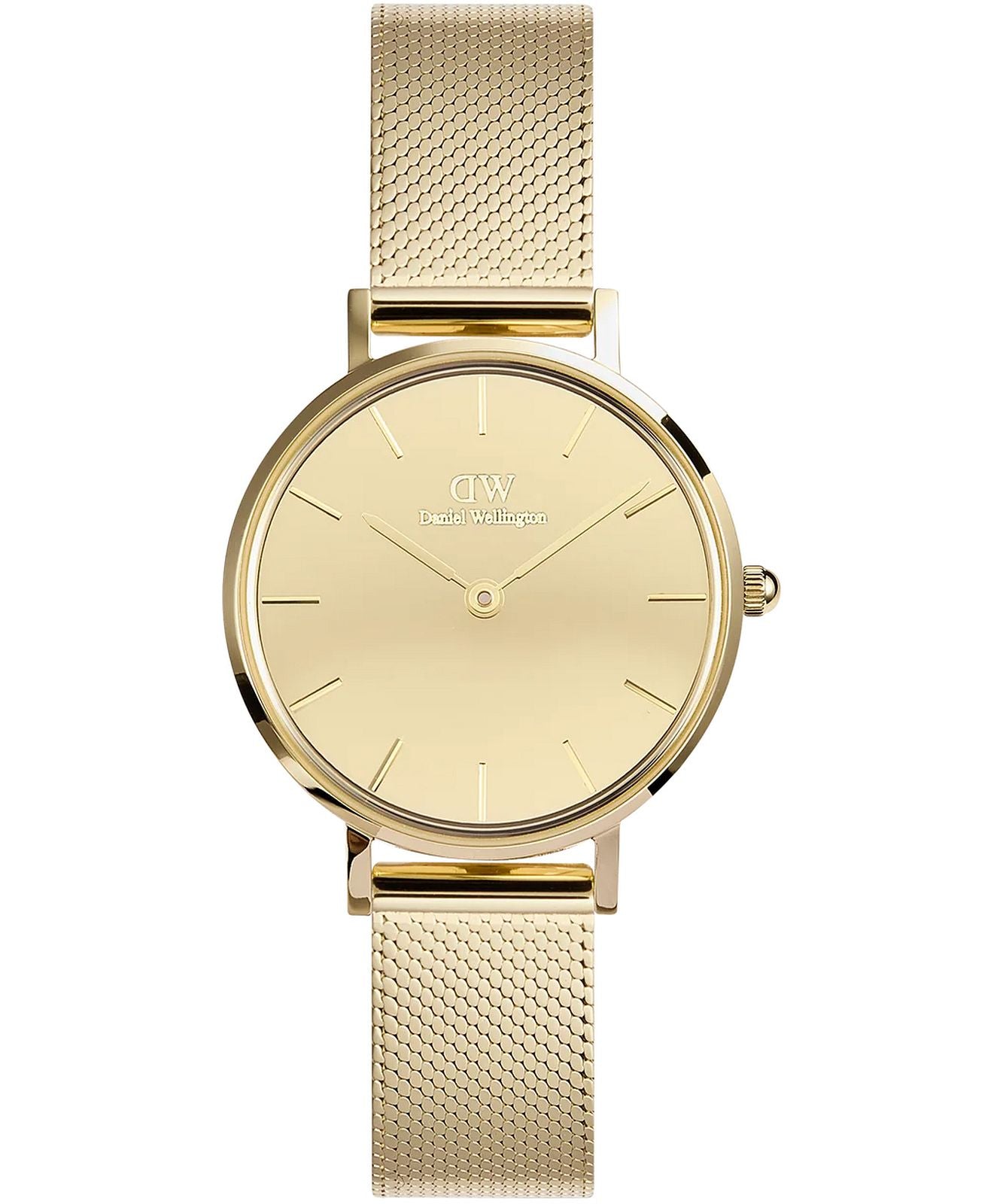 Ladies Daniel Wellington Petite Reflection Gold Dial
