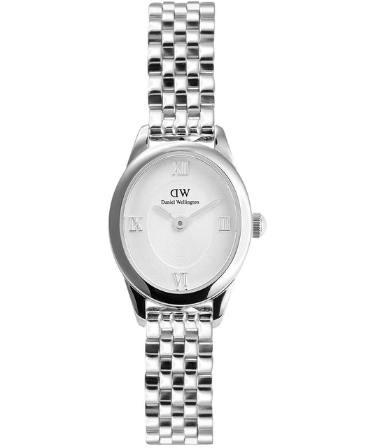 Daniel Wellington Ladies Ophelia Mini Silver White Dial