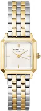 Ladies Two Tone Rosefield Boxelle Watch