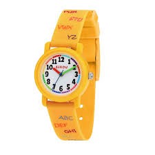 Kikou Kids Yellow Letters Watch
