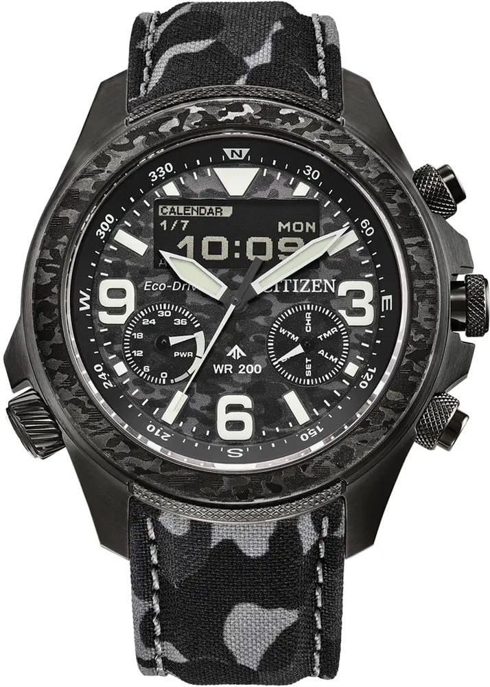 Gents Citizen Promaster Land CQ Limited Edition Black Dial
