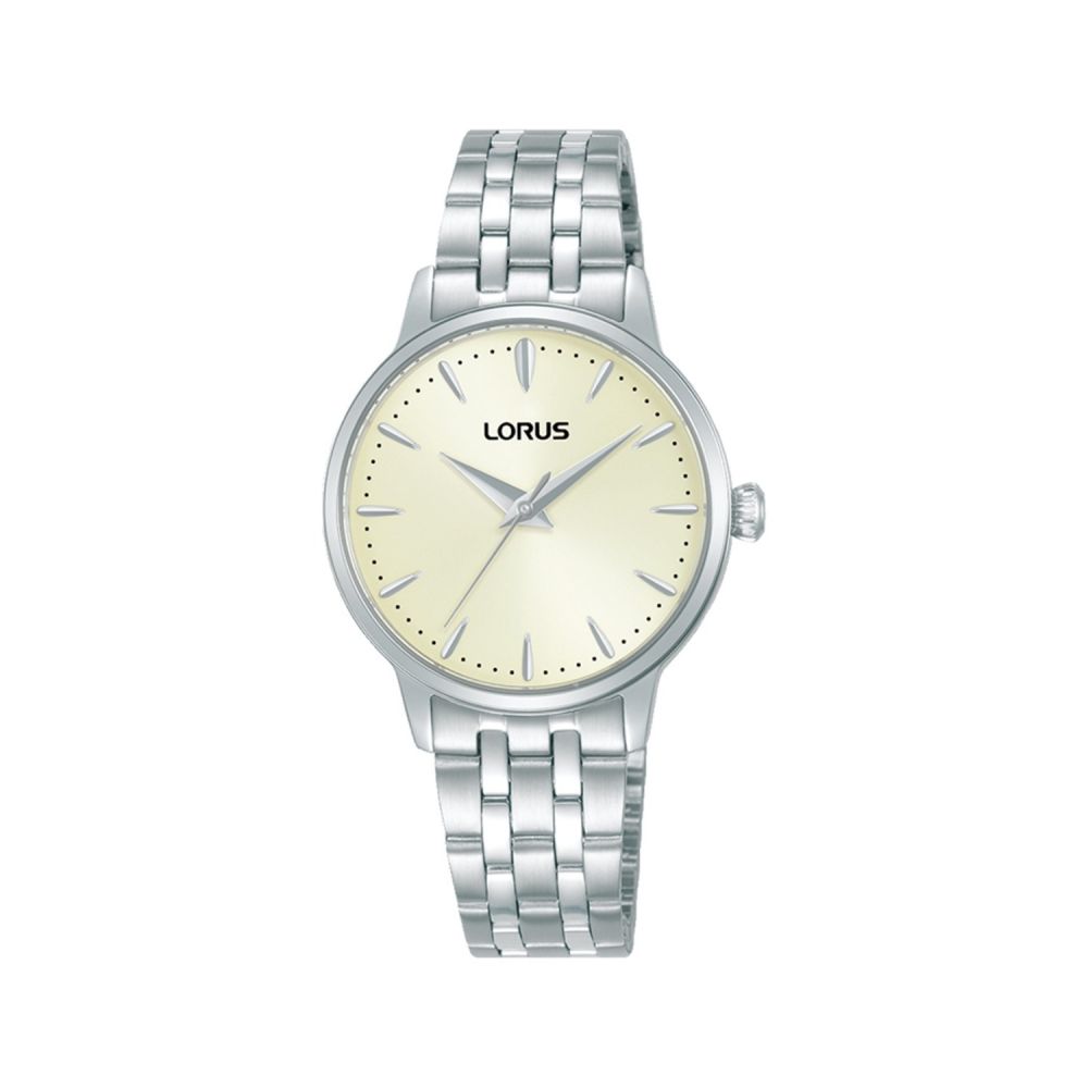 Ladies Lorus Round Lemon Dial