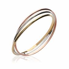 Burren 18ct Gold Plated Intuition Bangle