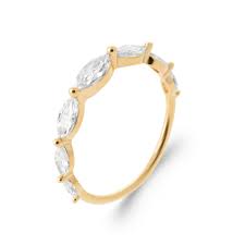 Burren 18ct Gold Plated Bitter Sweet Ring