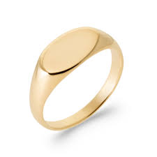 Burren 18ct Gold Plated Impression Ring
