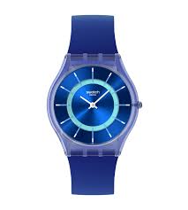 Swatch Jammy Grape Dream Blue Ombre Watch