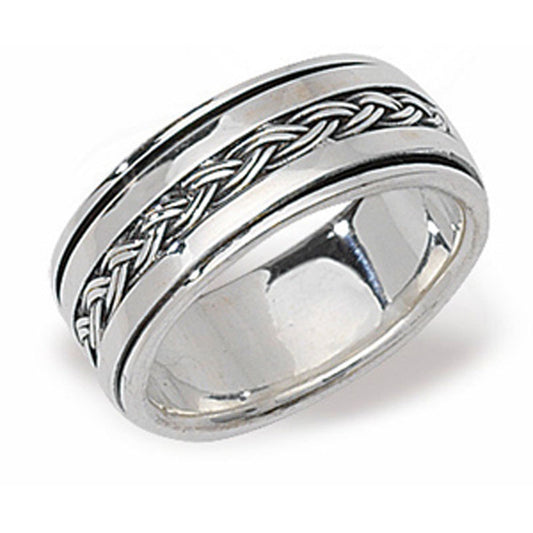 Sterling Silver Celtic Spinning Ring