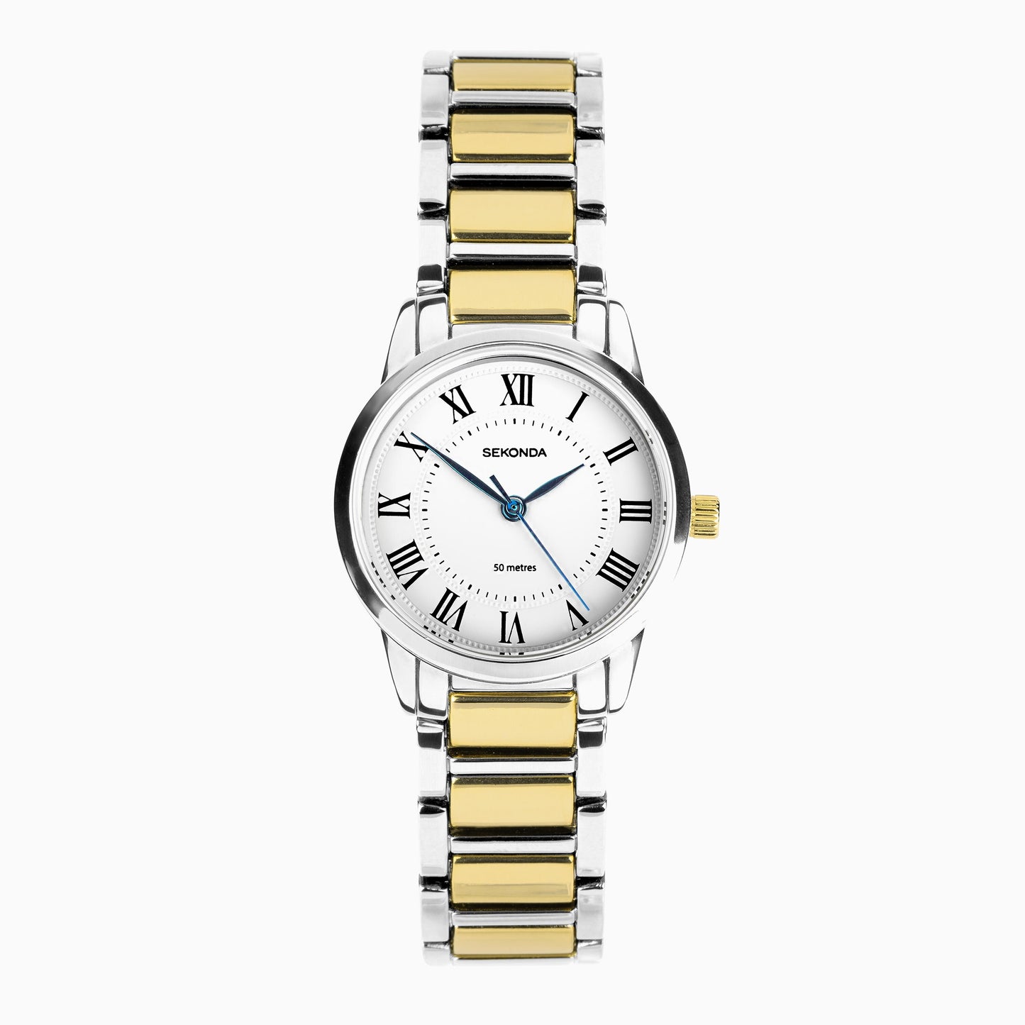 Ladies Sekonda Beaumont White Dial Blue Hands