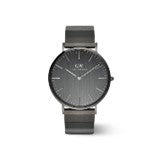 Gents Stainless Steel Daniel Wellington Classic Piano Graphite Unitone Watch