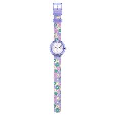 Flik Flak Flower Fields Purple Watch