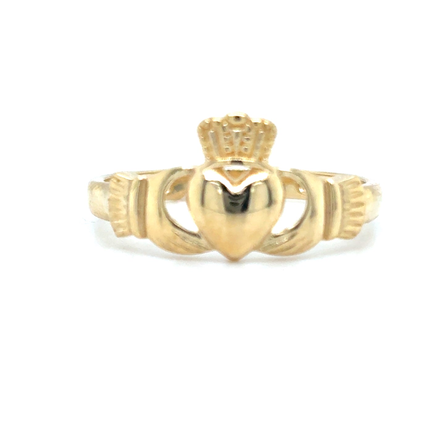 9ct Ladies Claddagh Ring