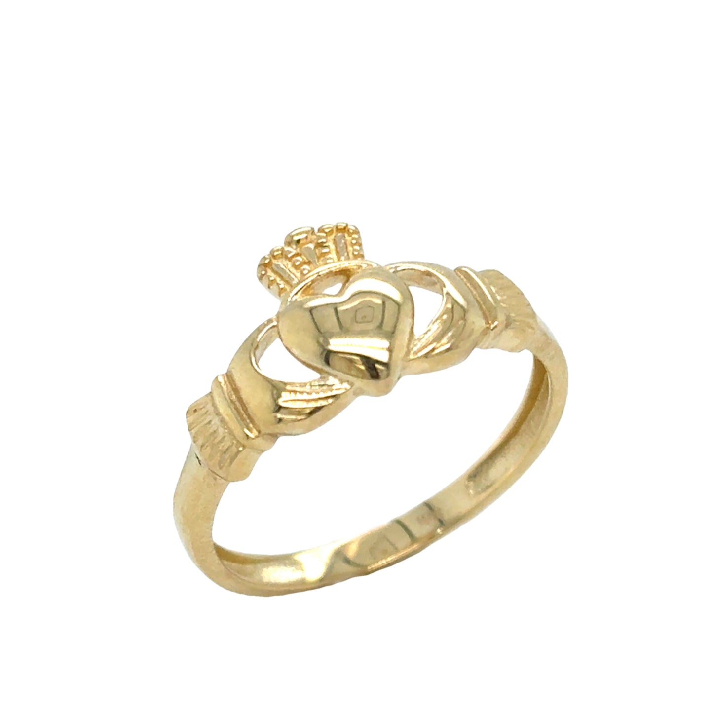 9ct Ladies Claddagh Ring