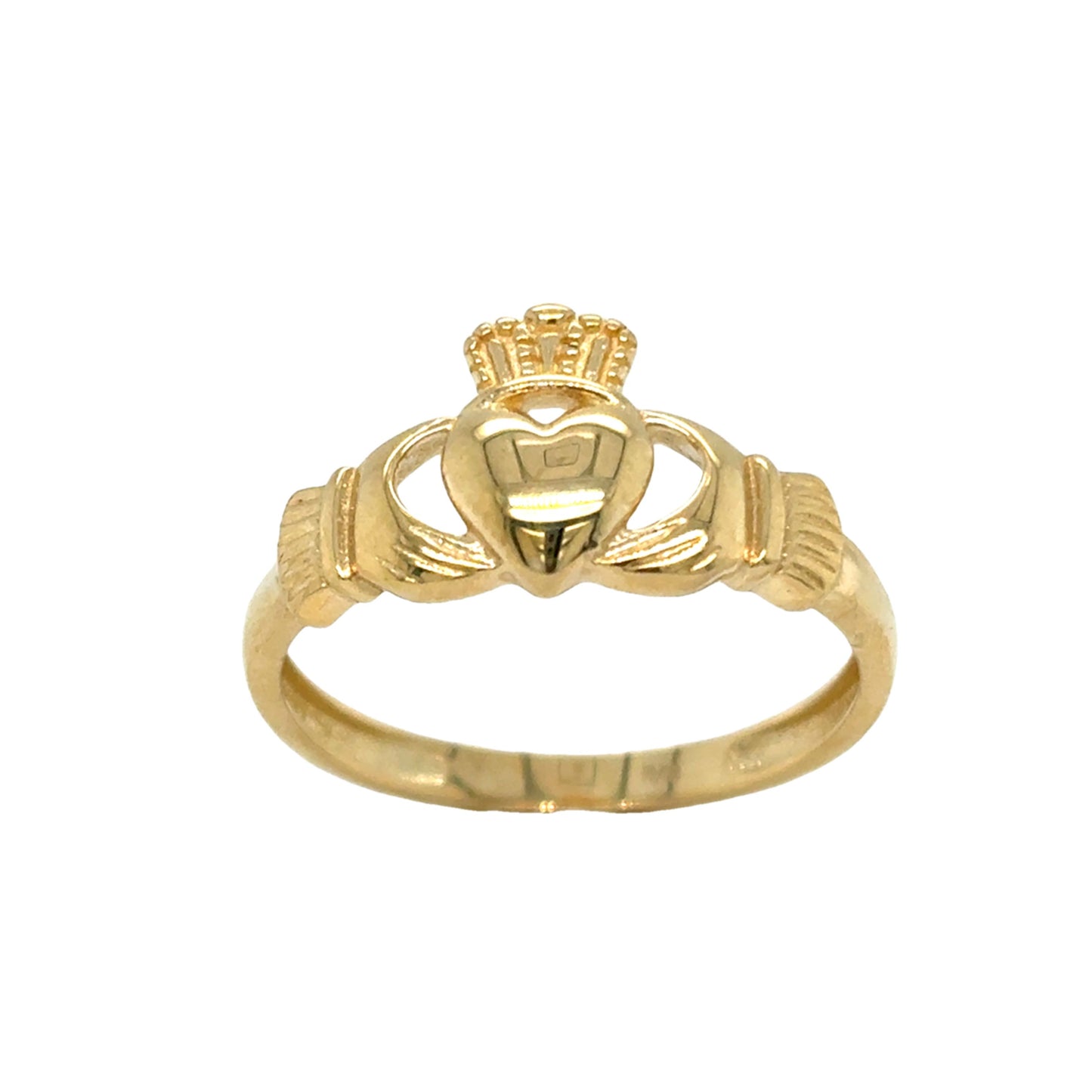 9ct Ladies Claddagh Ring