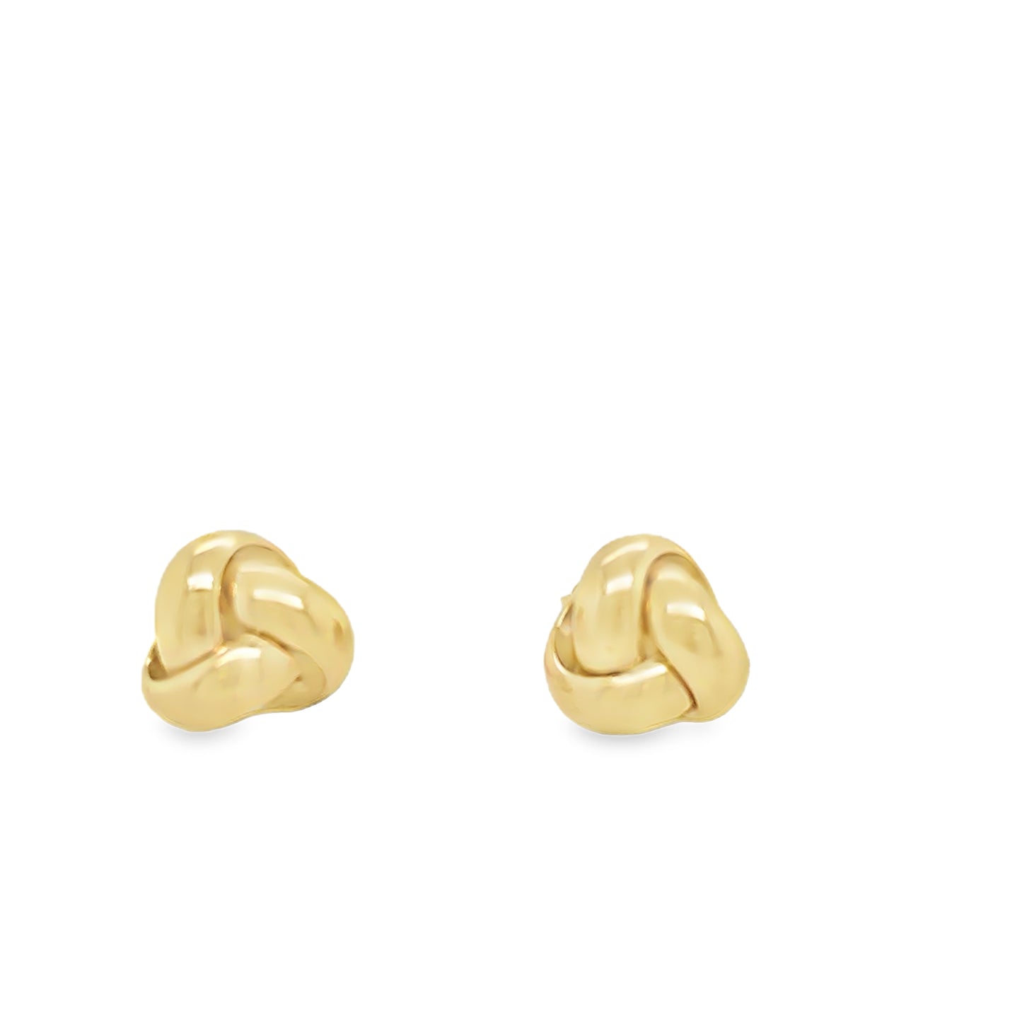 9ct Yellow Gold Knot Stud Earrings