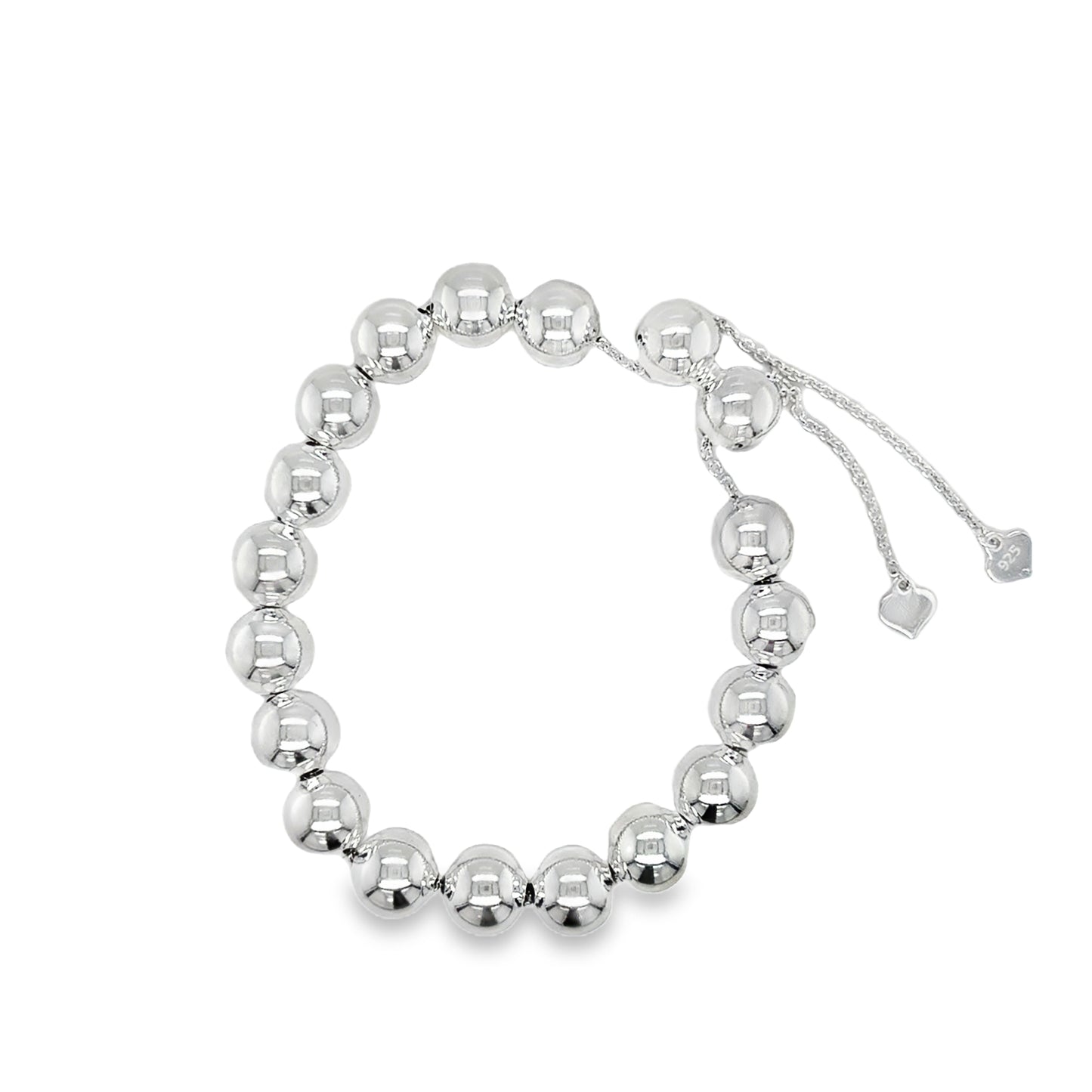 Sterling Silver Bead Bracelet