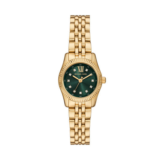 Ladies Michael Kors Lexngton Green Dial