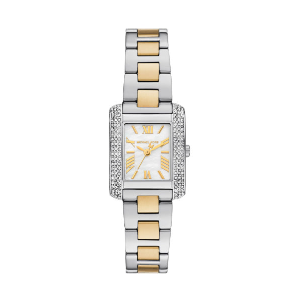 Ladies Michael Kors Emery CZ Bezel Mother of Pearl Dial