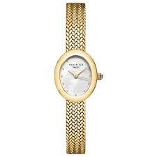 Ladies Rosefield Mini Oval Gold Mother of Pearl Dial