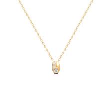 Burren 18ct Gold Plated Anastasia Pendant