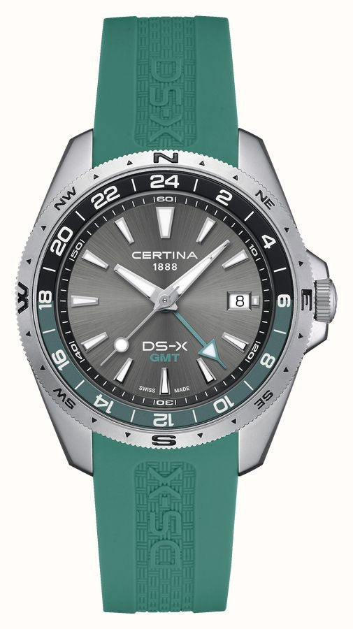Gents Certina DS-X GMT Grey Dial