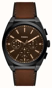 GSSS Fossil Everett Brn Chrono
