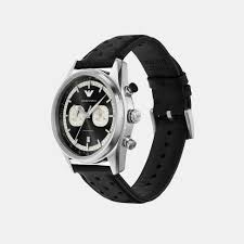 Gents Armani Sea Racer Black & White Chronograph
