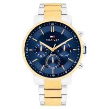 Gents Tommy Hilfiger Tyson Chronograph Watch With Blue Dial