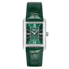Ladies Hugo Boss Principle Green Rectangular Dial Watch