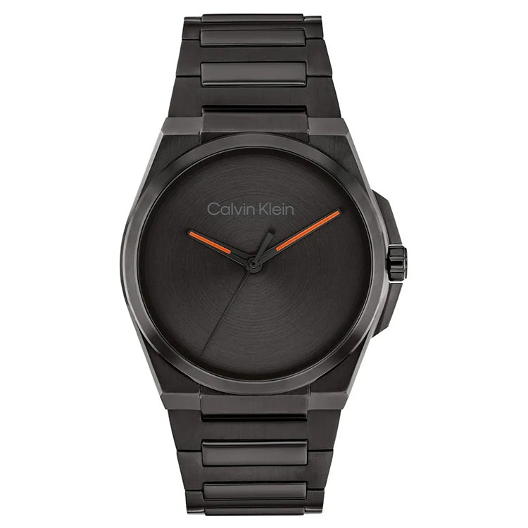 Gents Calvin Klein Meta-Minimal Black Dial