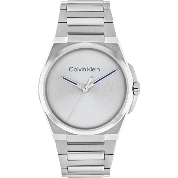 Gents Calvin Klein Meta-Minimal Silver Dial