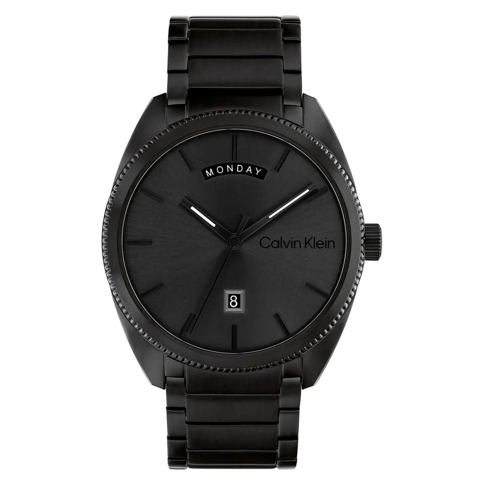 Gents Calvin Klein Progress Black Dial