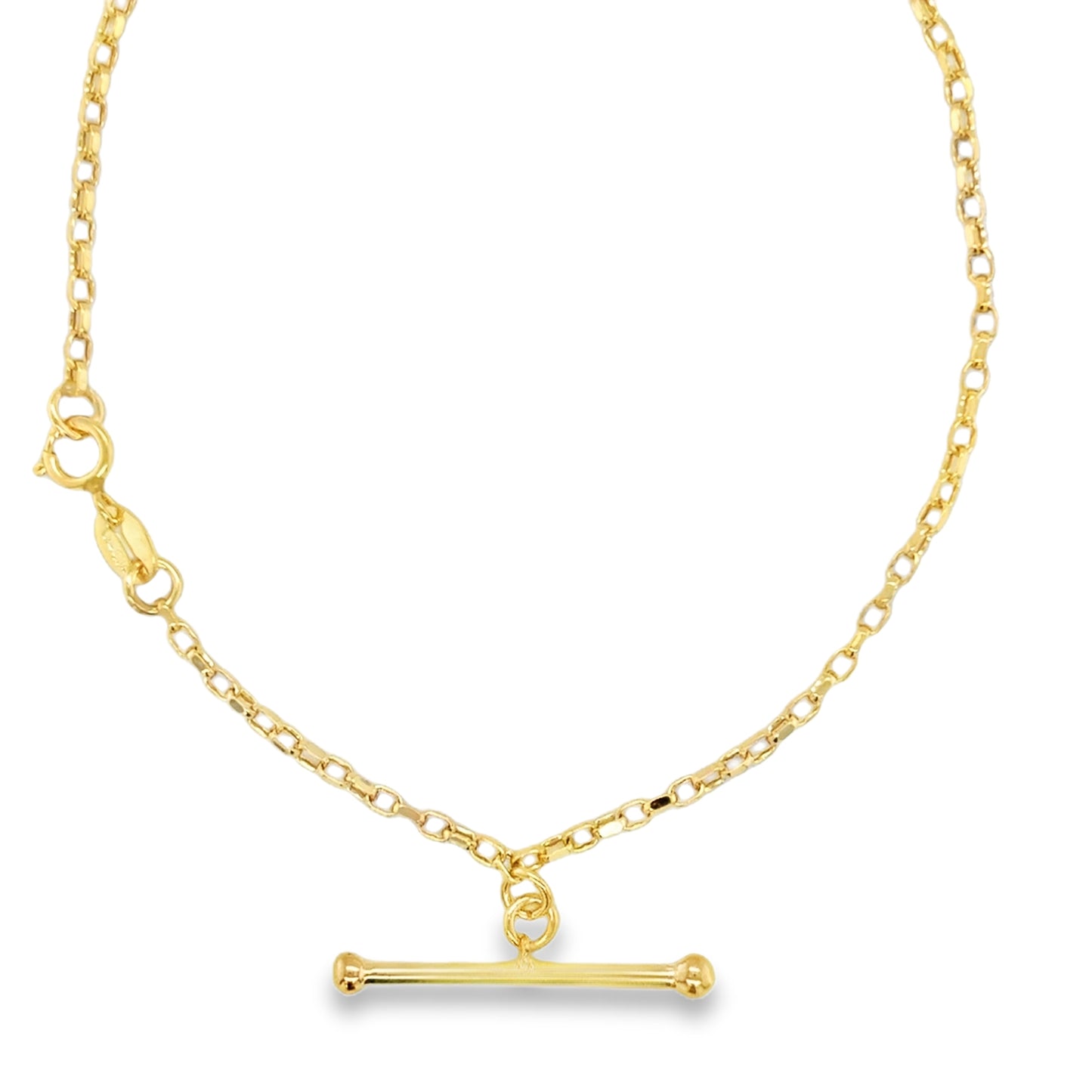 9ct T-Bar Bracelet