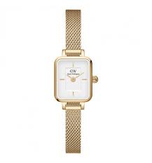 Ladies Daniel Wellington Quadro Mini Evergold