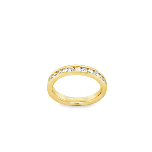 9ct Channel Set Eternity Band .50ct