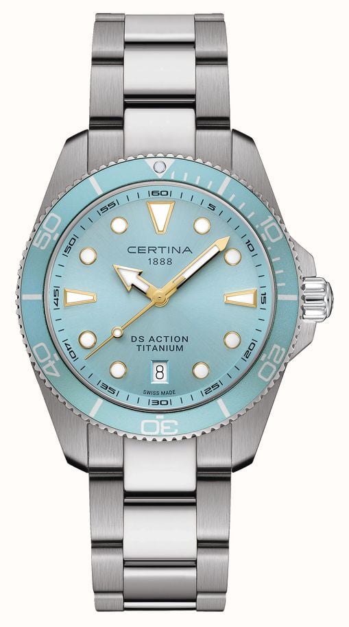 Gents Certina DS Action Blue Dial
