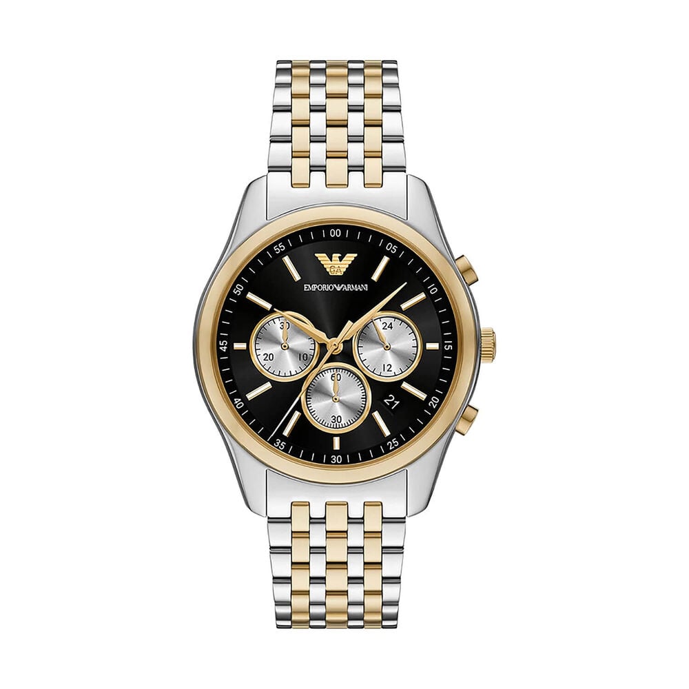 Ladies Armani Antonio Black Dial