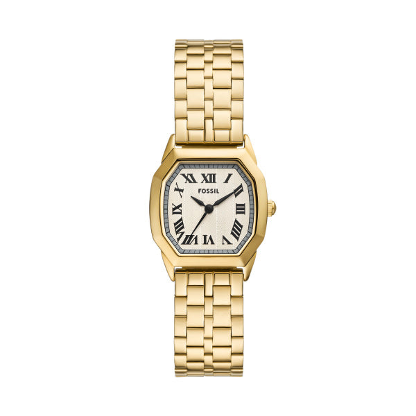 Ladies Fossil Harlow Octagon Cream Dial