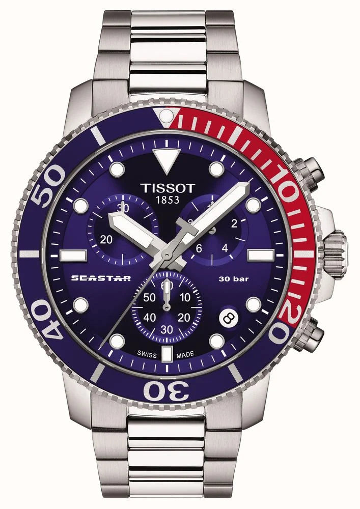 Gents Tissot Seastar 1000 Blue Dial