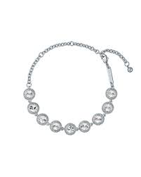 Ted Baker Silver Plated Solace Solitaire Sparkle Crystal Bracelet