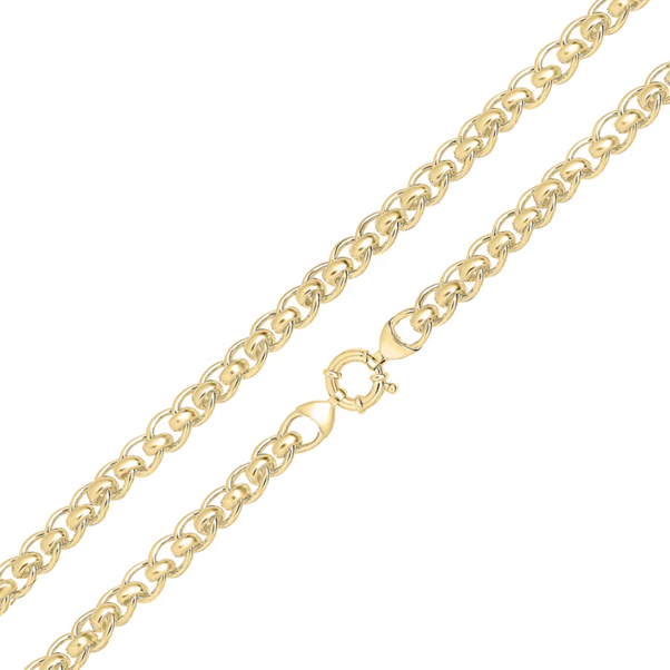 18ct Vermeil 10mm Rollerball Bracelet