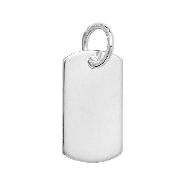 Sil Charm Dog Tag 26mm
