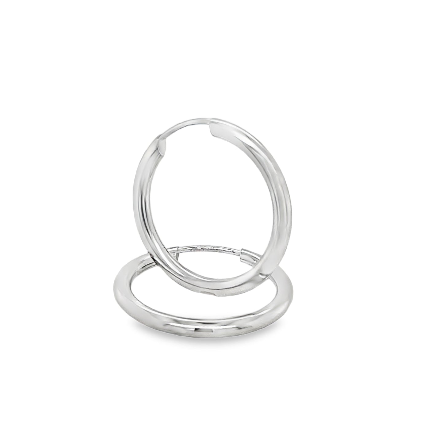 Sterling Silver 20mm Hoop Earrings