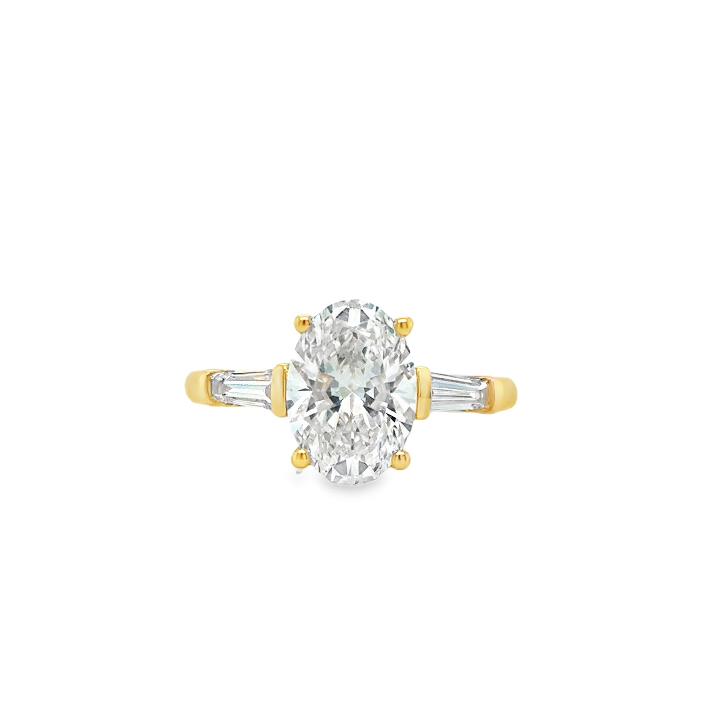 18ct Sol Ov Tap Bag Sh 2.30ct