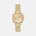 Ladies Clyda Mirabeau Gold Mesh Watch