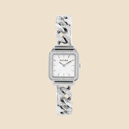 LSSB Clyda Serena Sq Wh CZ