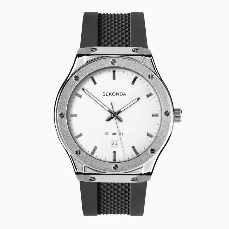 Gents Sekonda Titan White Dial