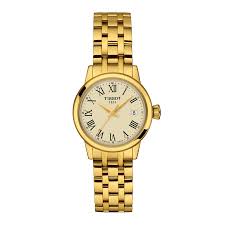 Ladies Rolled Gold Tissot Classic Dream 28mm Watch