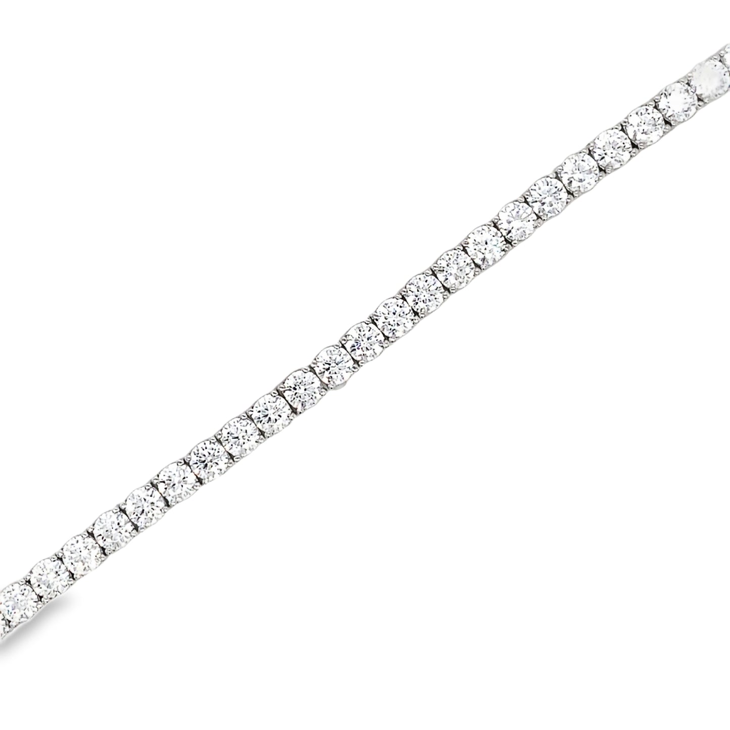 Sterling Silver 4mm Tennis Bracelet