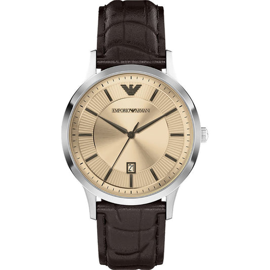 Gents Armani Renato Cream Dial