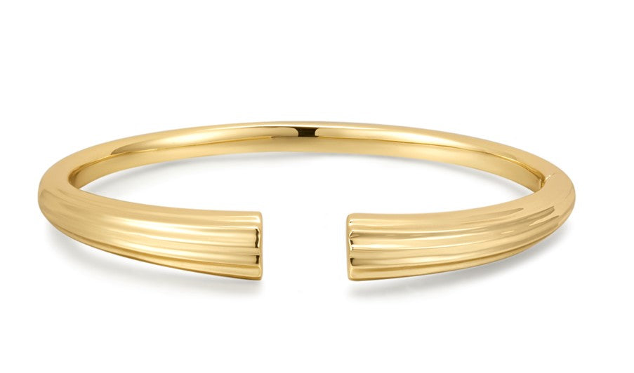 Burren 18ct Gold Plated Electric Love Bangle